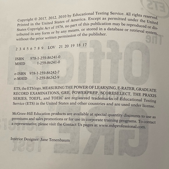 GRE Practice/Study Book - Picture 3 of 4